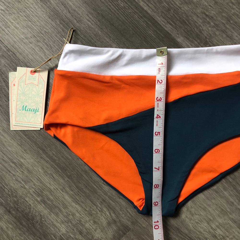 Maaji Bardot High Waist Cheeky Bikini Bottom - Picture 10 of 11